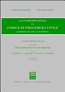 Copertina  2.3: Del processo di cognizione. Artt. 360-408