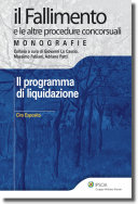 Copertina  Il programma di liquidazione