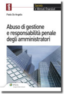Copertina  Abuso di gestione e responsabilità penale degli amministratori