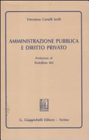 Copertina  Amministrazione pubblica e diritto privato