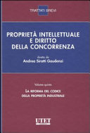 Copertina  5: La riforma del Codice della proprietà industriale