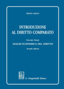 Copertina  3: Analisi economica del diritto